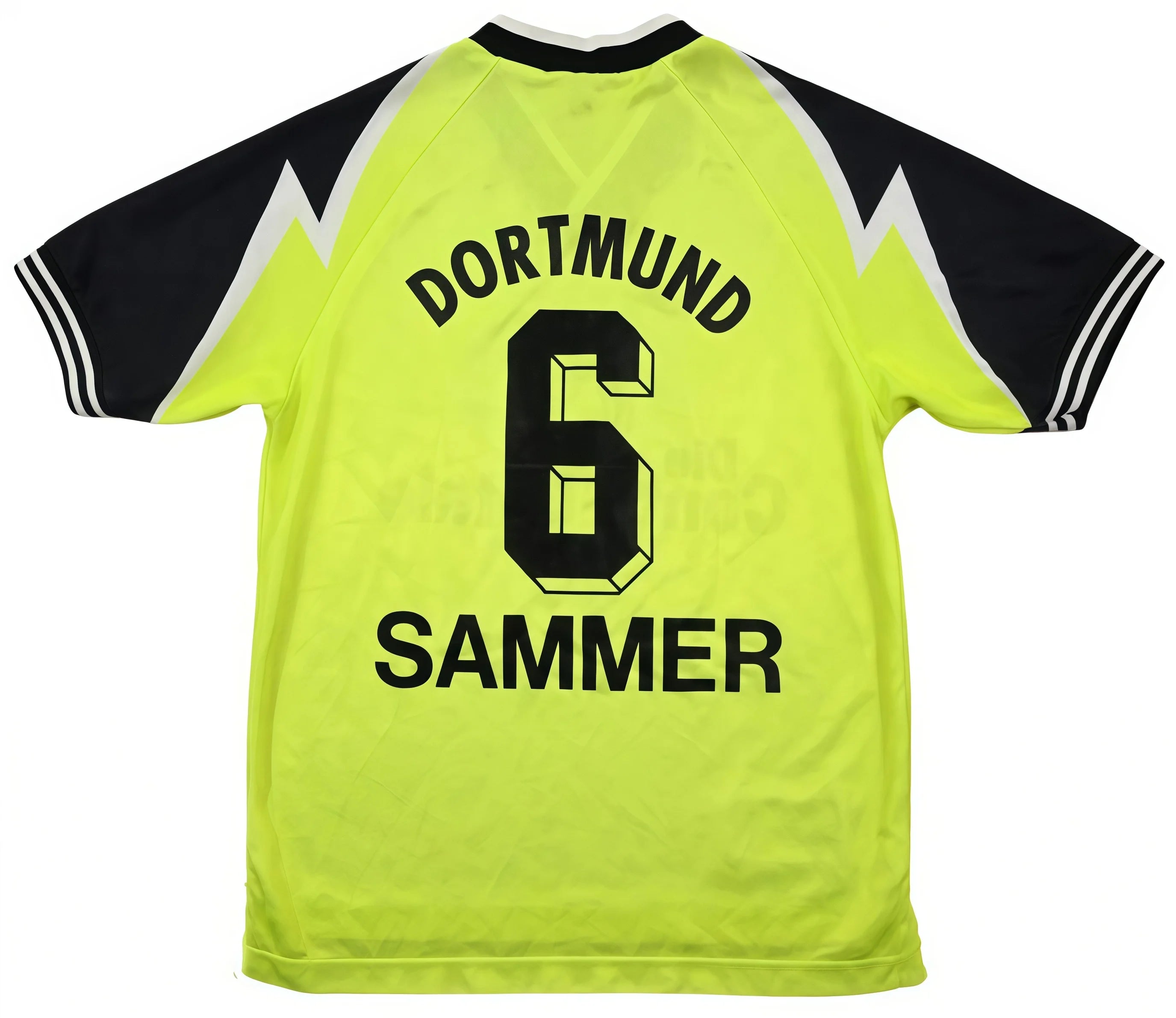 Best-Selling 1995-1996 Dortmund Sammer Retro 3DPrinted Soccer Short Sleeve Tee-Adults&Kids,Training Daily Sports&Casual Wear Ürün ana görseli