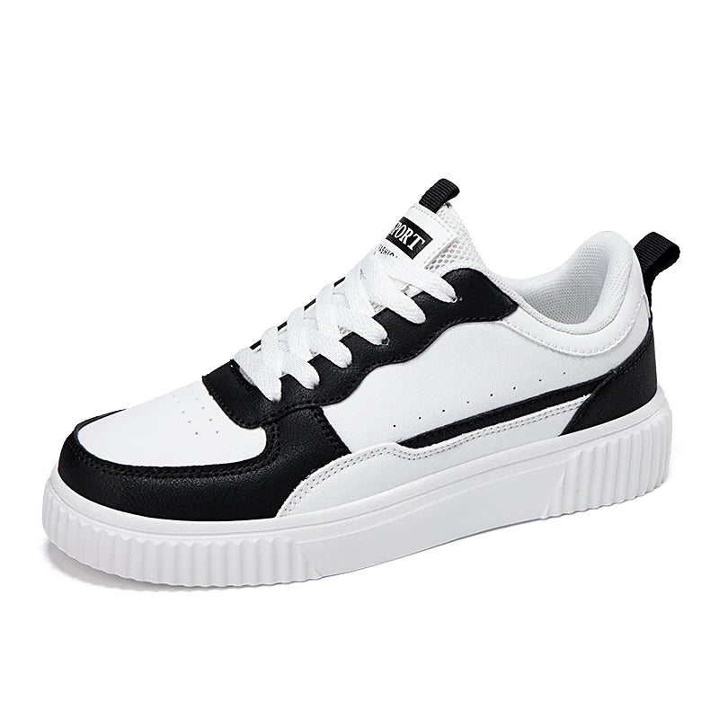 Fashion Women Casual Shoes Breathable Walking Flat Shoes Sneakers White Female Footwear Sports Running Outdoor Walking For Men