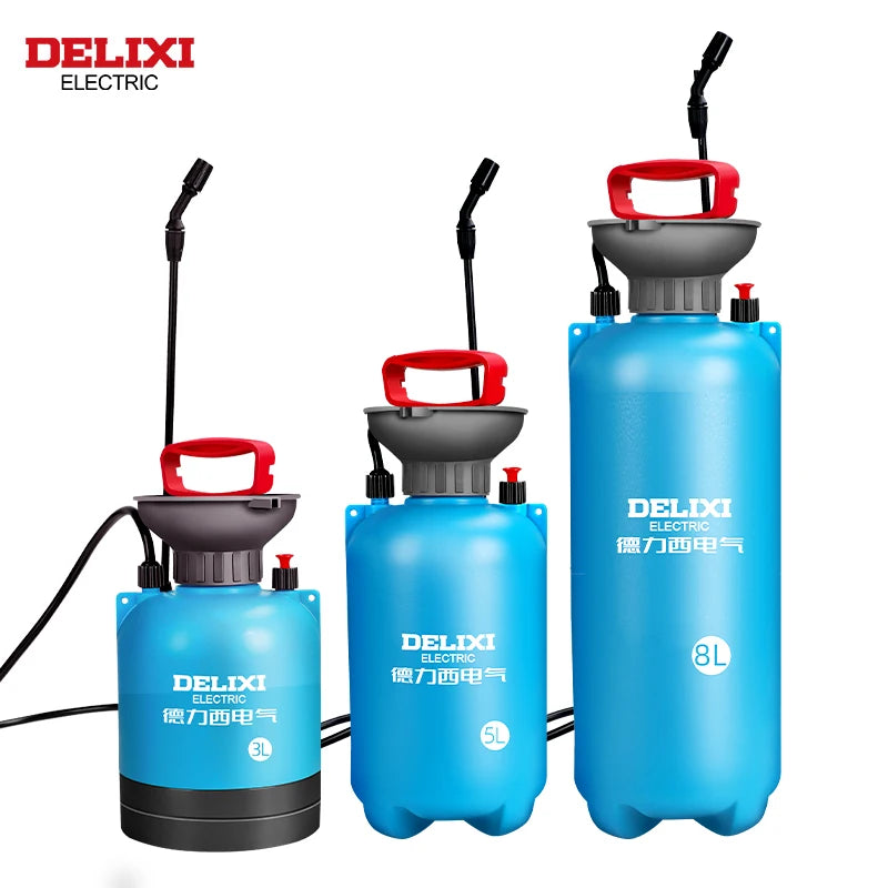 DELIXI ELECTRIC 3/5/8L Garden Sprayer Hand Pump Pressure Sprayer,Multi-Purpose Hand Pressure Garden Sprayer,for Lawn Garden Ürün ana görseli