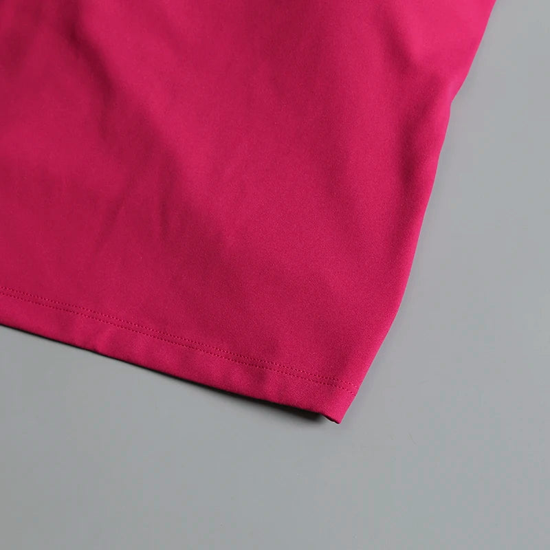 Sexy Backless Sports Vest Women Fixed Chest Pad Tight Quick-Drying Slim Fit Yoga Top Breathable Fitness Shirt