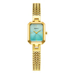 BERNY Square Women Wristwatch Luxury Fashion Quartz watches Minimalist Rectangle Mini Dial Stainless Steel Jewelry Women's Watch