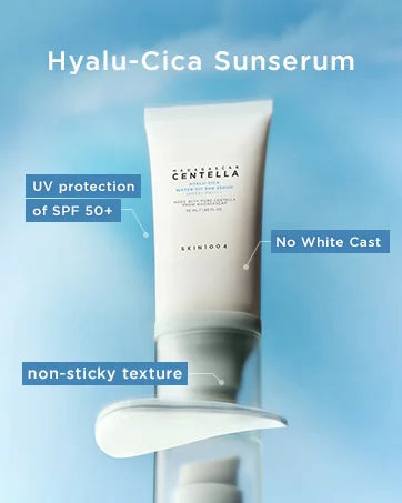 Korean Skincare Sunscreen Series,Centella Sun Serum Sunscreen,Hyalu Cica Water Fit Air Suncream ToneUp Brightening Sunblock 50ml