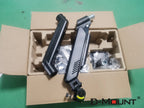 D-MOUNT D80 metal alumin 2-10KG 13"-32" monitor desktop stand mount gas spring arm full motion rotate clamp 0-60mm grommet