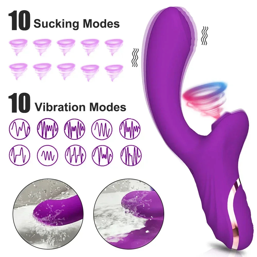 20 Modes Clitoral Sucking Vibrator Female For Women Clit Clitoris Sucker Vacuum Stimulator Dildo Sex Toys Goods for Adults 18 Secondary image