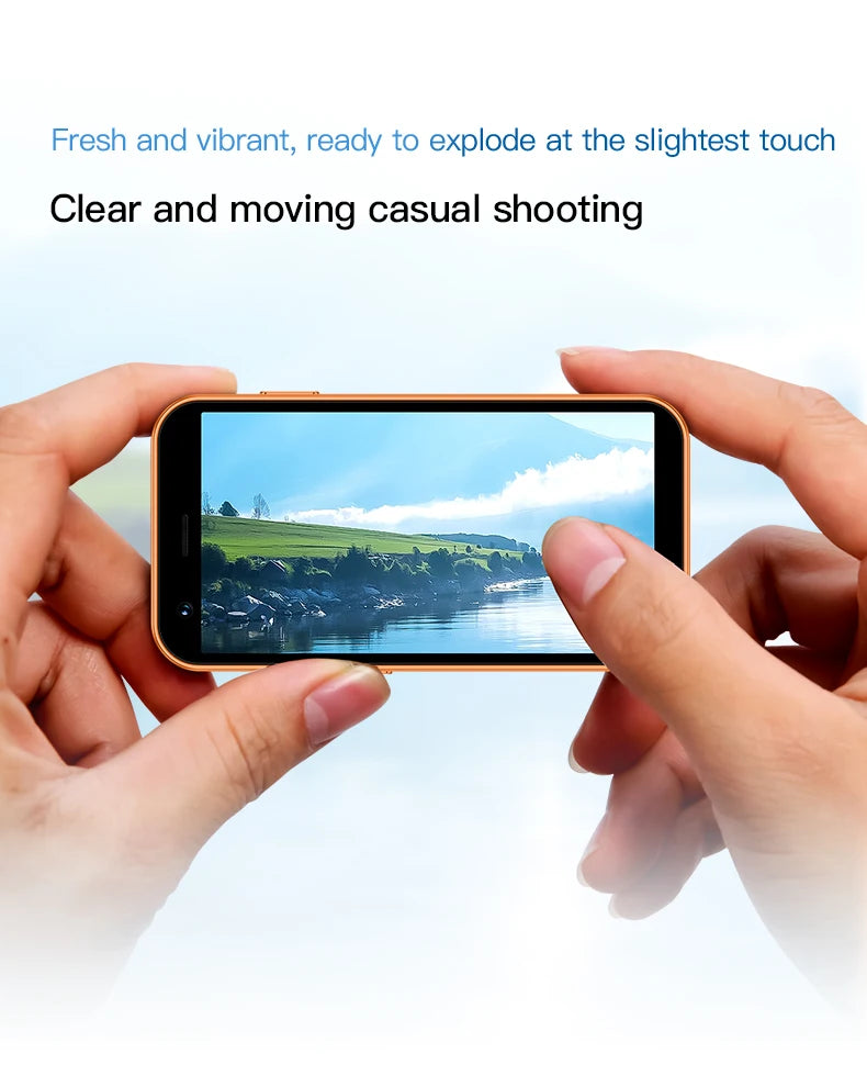SERVO 18SE MINI Android Smartphone 3G WCDMA Dual SIM Card 2GB+16GB Play Store Face Unlock GPS WiFi Hotspot 3.0" Small Cellphone