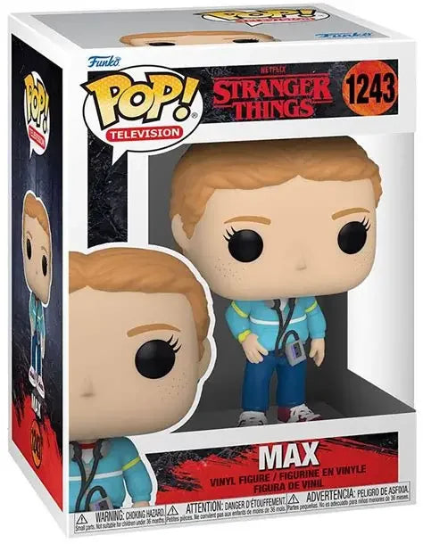 Hot Sale FUNKO POP Stranger TELEVISION Anime Character Series MAX #1243 FIGURE Action Children's Collection Toys