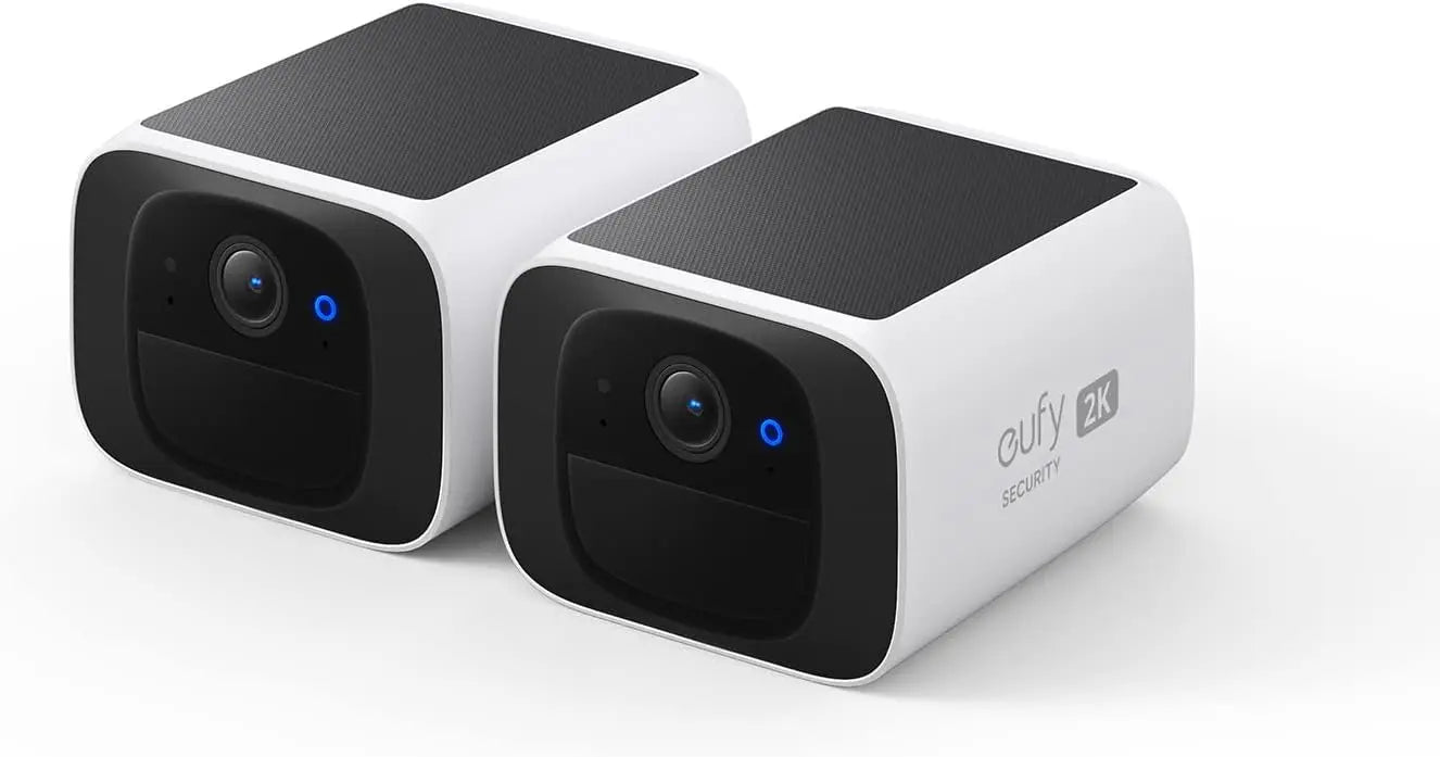 (EU stock)eufy security S220 SoloCam Solar Security Camera Wireless Outdoor Camera Continuous Power 2K Resolution Wireless