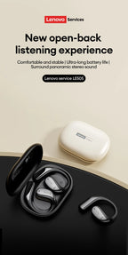 New Lenovo LE505 Wireless Bluetooth V6.0 Headphones ENC Noise Cancellation Low Latency Earbuds Long Battery Life Sport Earphones