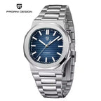 PAGANI DESIGN New Sporty Elegance Mechanical Watch Sapphire Seagull ST16 Movt Man watch Stainless Steel Luminous Men's Watches