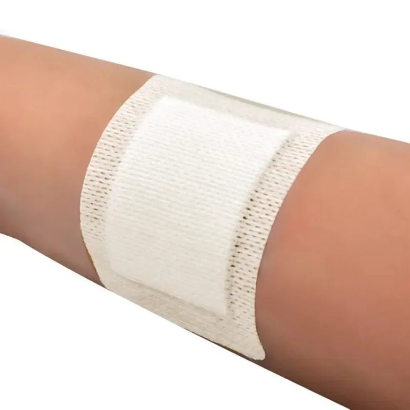 12/25/50Pcs Large Size Hypoallergenic Non-woven Wound Dressing Band Aid Bandage 6*7 10*10 10*15 10*25cm