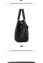 New Korean version trendy autumn and winter bow women's bag portable shoulder bag messenger bag killer bag mother bag large capa