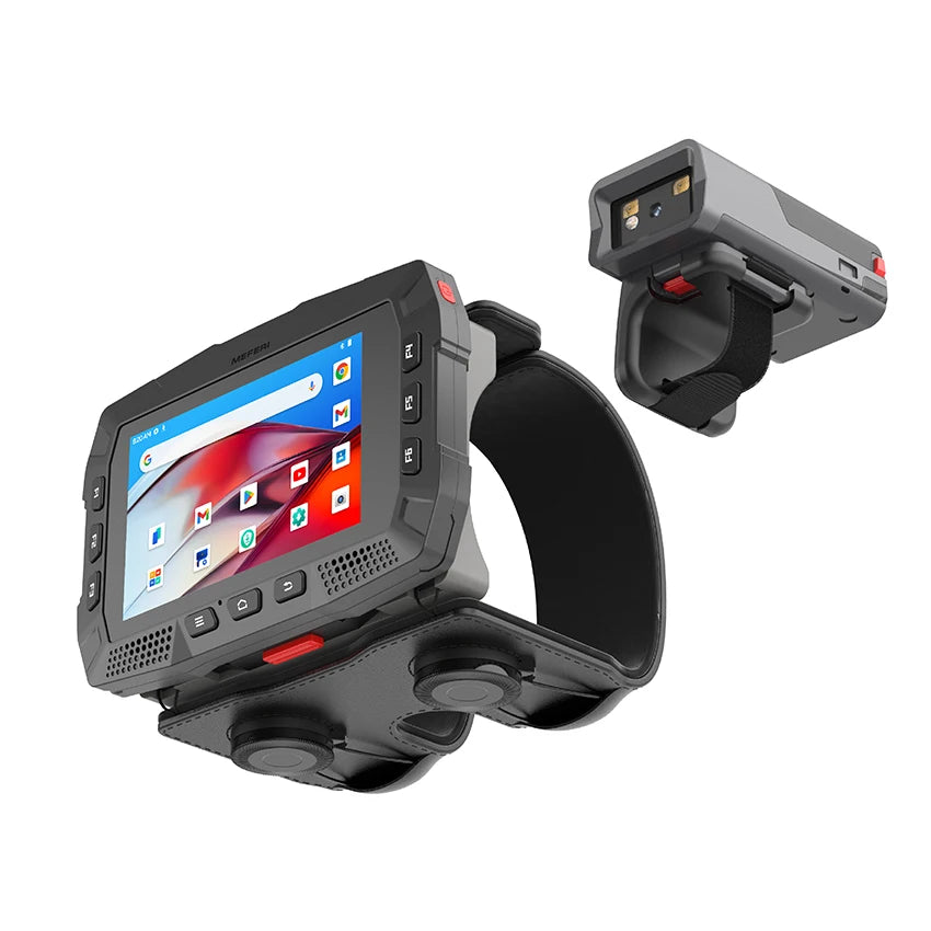 MEFERI ME10 Smart Data Collection Terminal Pdas Android 13 IP65 Industrial Rugged Wearable PDA Barcode Scanner Wifi 6 Tablet Ürün ana görseli