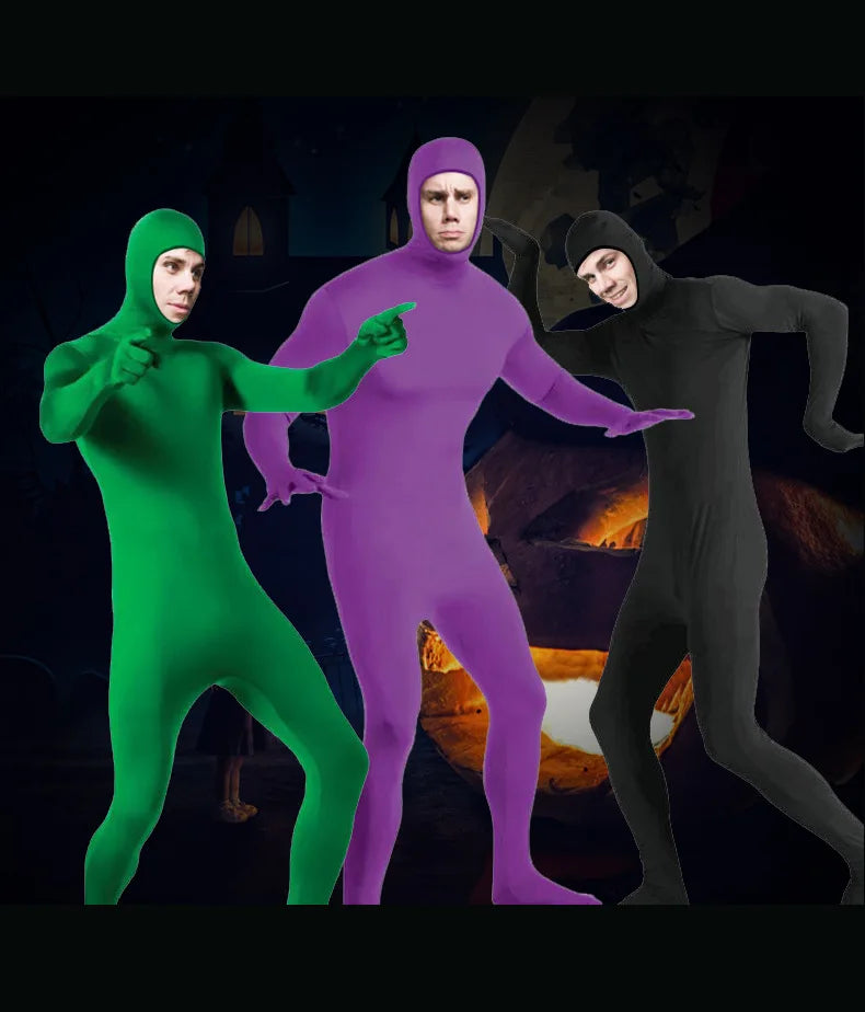New Kid Adult Zentai Full Body Suit Second Skin Tight Spandex Nylon Bodysuit Novelty Men Women Dancing Jumpsuit Cosplay Costumes