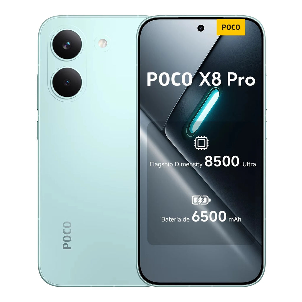 POCO X8 Pro 5G Smartphone 8GB+256GB Dimensity 8500-Ultra 6.59-inch AMOLED 1.5K 120Hz 6210mAh 50MP OIS NFC IP68
