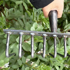 Weeding Hoe Rake 4/7/9/12 Teeth Farm Tool Weeding Scarifier Artifact Agricultural Nail Harrow Carbon Steel Garden Weeding Tools