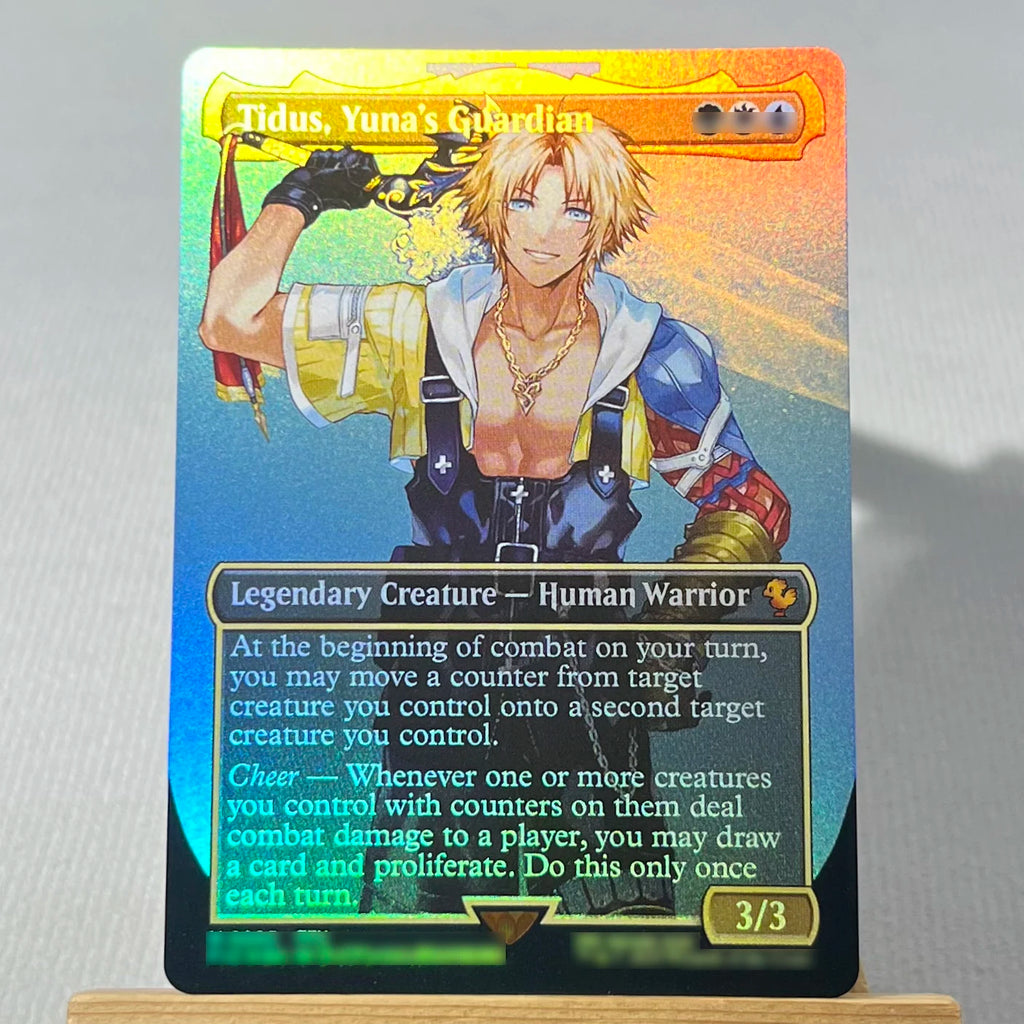 FCA FIN FIC PIP LTR FOIL4-002 magical cards Ancient Copper Dragon Tcg proxy Traveling Chocobo Celes, Rune Knight gathering
