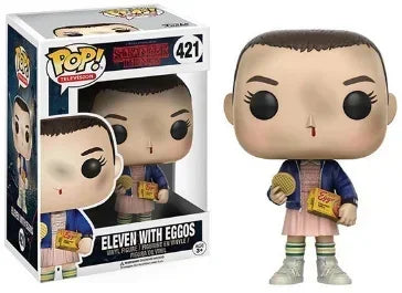 NEW!!! FUNKO POP Stranger Series #1462 Eddie #1250 Dustin Steve Robin Eleven Vinyl Action Figure Collection Models for Gifts