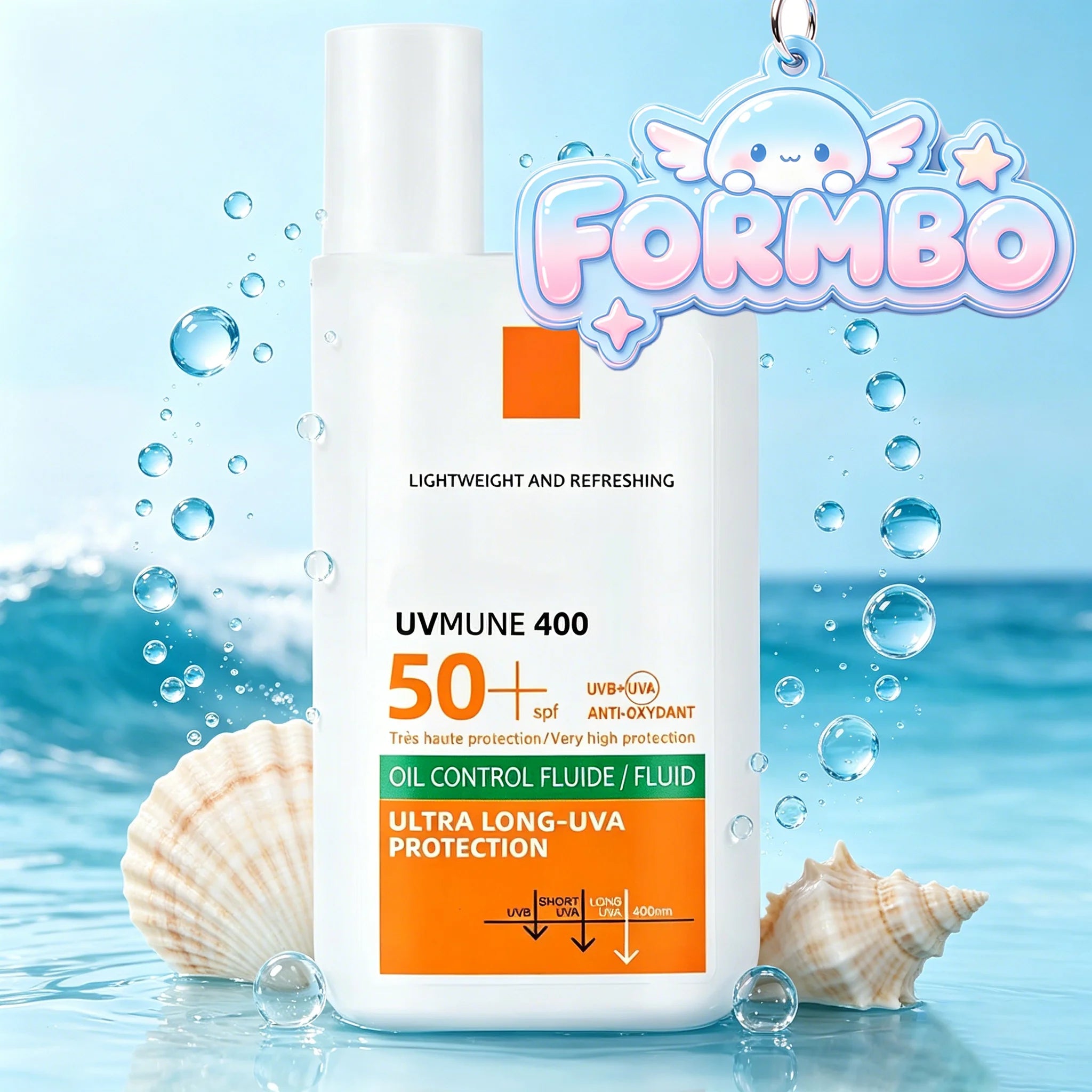 SPF50+ Sunscreen Lotion Lightweight Non-Greasy UV Protection Face Body Sunscreen Lasting Moisturizing Refreshing Sunburn Defense Ürün ana görseli
