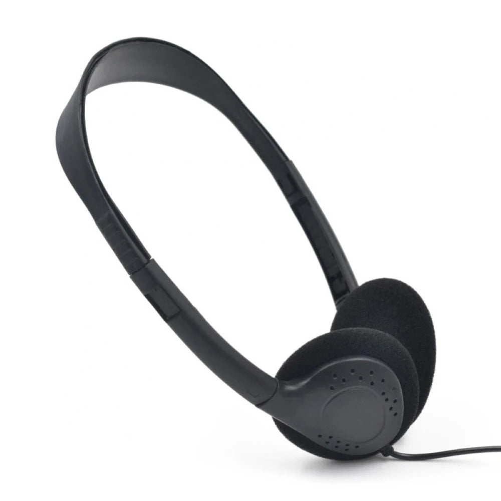 3.5mm Wired Computer Headphone No Microphone Gaming Headset Noise Canceling Sports MP3 Earphone Wired Stereo Headset Universal Secondary image