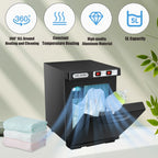 5L UV Sterilizer Hot Towel Cabinet Hot Bath Towel Warmer with Aluminum Chamber Fast Heating for Facial Spa Hair Beauty Salon