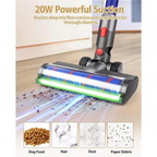 Brush Head For Dyson V7 V8 V10 V11 V15 LED Dust Detection Floor Head Replacement Vacuum Attachment For Hard Floors