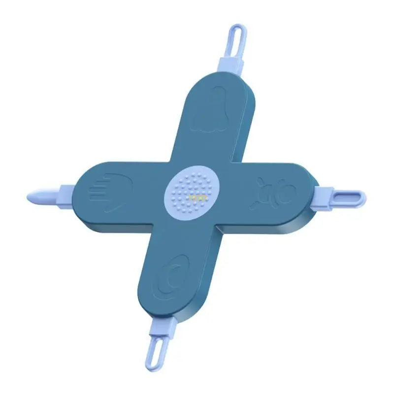 Infants Ear Nose Navel Clean Tool Kids Safety Ear Pick Navel Cleaner Nasal Cavity Care Supplies 4-in-1 Baby Care Gadget