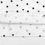 Talenza White Polka Dot Long Dress Summer Sexy High-Waisted Vintage Print Sleeveless Dress Casual Party Vacation New Women Dress