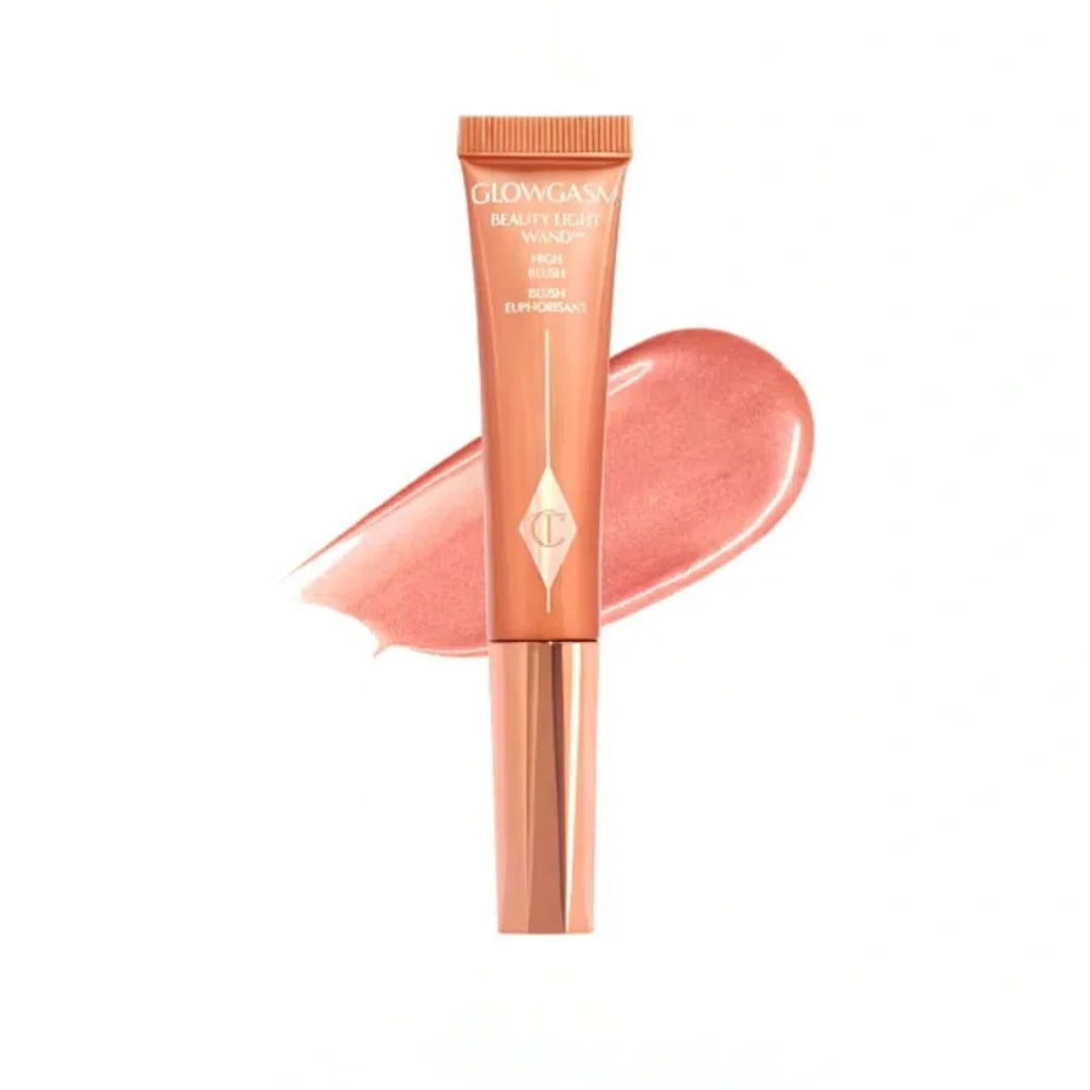 Charlotte Tilbury Lip Gloss Two Color Heart Shape Powder Blusher Highlight Spotlight Brightening Seamless Cosplay Makeup Gifts