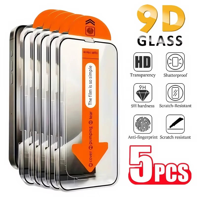 HD Screen Protector For Samsung A57 A17 A16 A56 5G A55 A36 A35 A26 A24 A15 A14 A13 A12 A71 A72 A73 Dust Free Easy Install Glass Ürün ana görseli