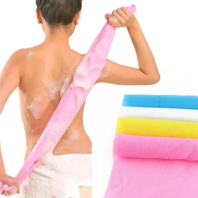 Beauty Skin Exfoliating Cloth Washcloth Japanese Body Wash Towel Nylon Bath Towel Skin Polishing Towel Body Back Scrubber Tool Ürün ana görseli
