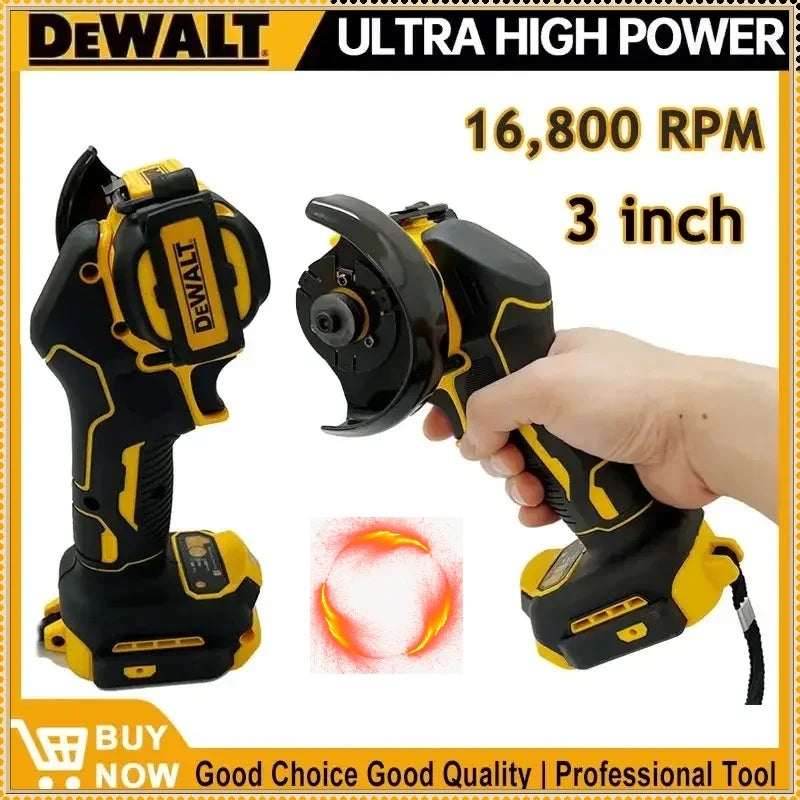 DEWALT 3inch Angle Grinder Cordless Mini Polishing Grinder Multifunctional Electric Cutting Machine Electric Tool Ürün ana görseli