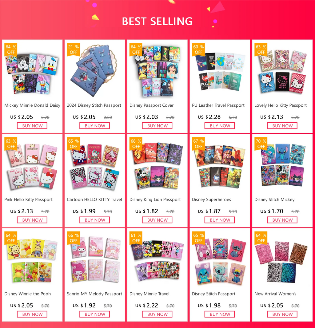 Fashion Women's Travel Passport Cover Wallet Unisex Business Multifunction Credit Card Purse Organizer Case
