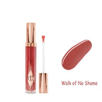 Charlotte Tilbury Lip Gloss Two Color Heart Shape Powder Blusher Highlight Spotlight Brightening Seamless Cosplay Makeup Gifts