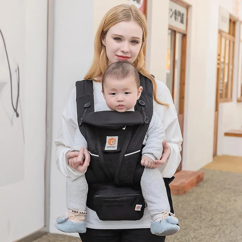 Egobaby Omni Baby Carrier Cotton Breathable Ergonomic Backpacks Holder Shoulder Waist Belt Sling Suspenders 360