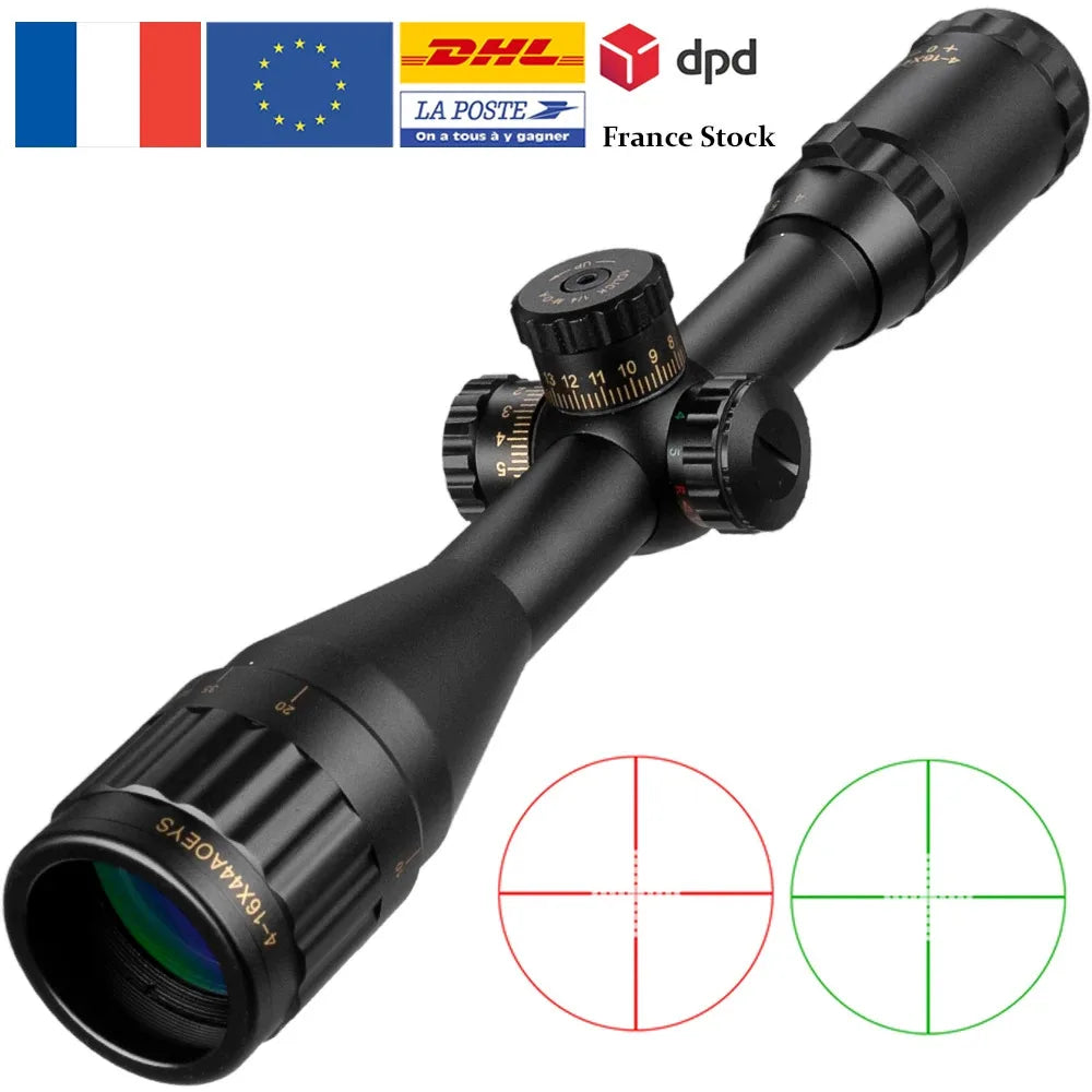 BSA 4-16x44 Tactical Scope Optic Sight Green Red Illuminated Hunting Scopes Ürün ana görseli