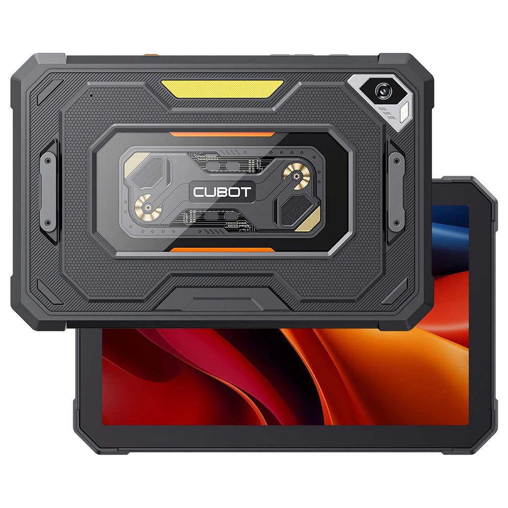 Android Tablet Cubot TAB KingKong Mini, 10200mAh Mega Battery 16GB(6+10),128GB, Camping Light, 8.68-inch Screen, 48MP Camera,GPS