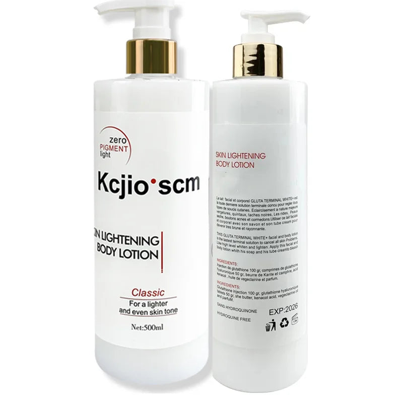 500ml Fast Whitening Cream For Dark skin Kojic Sen Moisturizing Lightening Body Lotion Skin Care for Flawless Even Skin Tone Ürün ana görseli