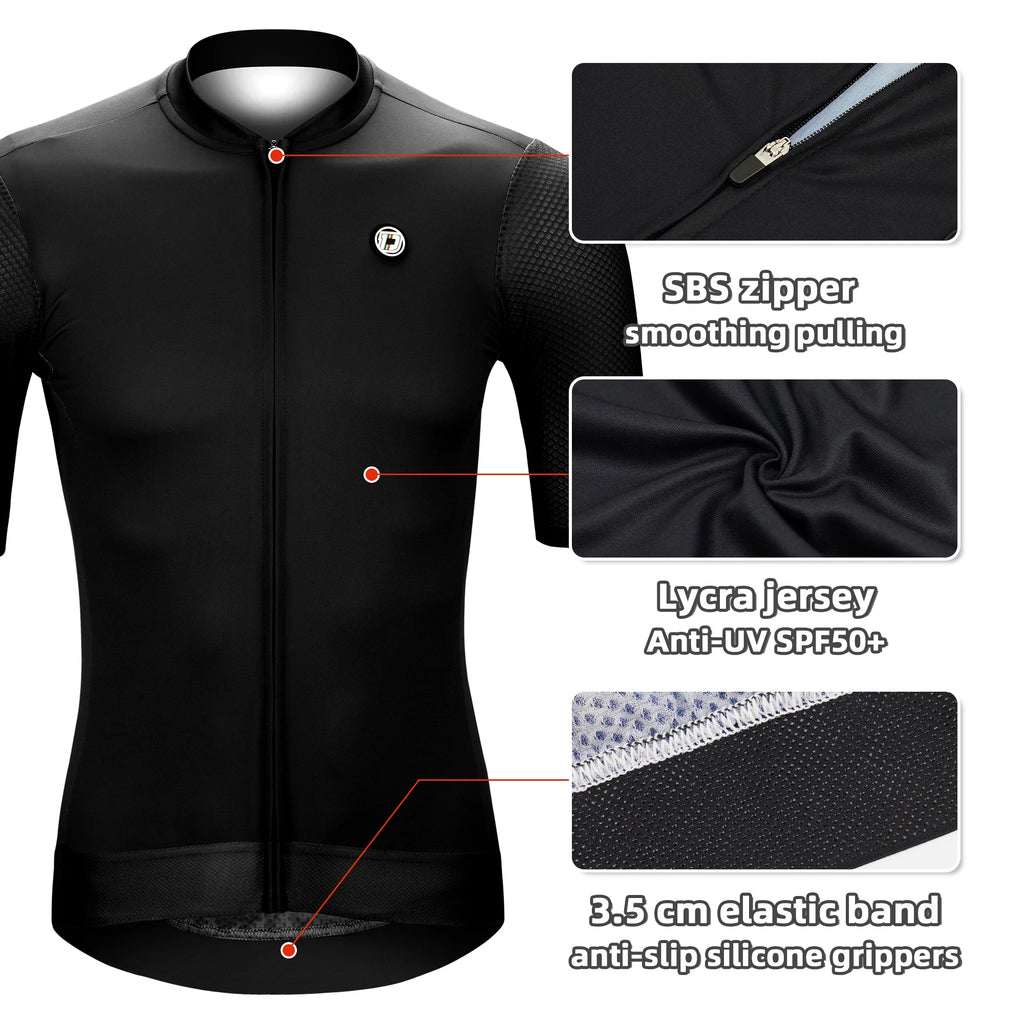 DAREVIE Cycling Jersey Small Size SPF 50+ Training Level Men Women Long Sleeves Cycling Jersey Breathable Man Cycling Maillott