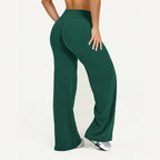 Flared Leggings Straight Leg Leggings Woman Wide-leg Pants Yoga Breathable Fitness Clothing Versatile Casual Pants