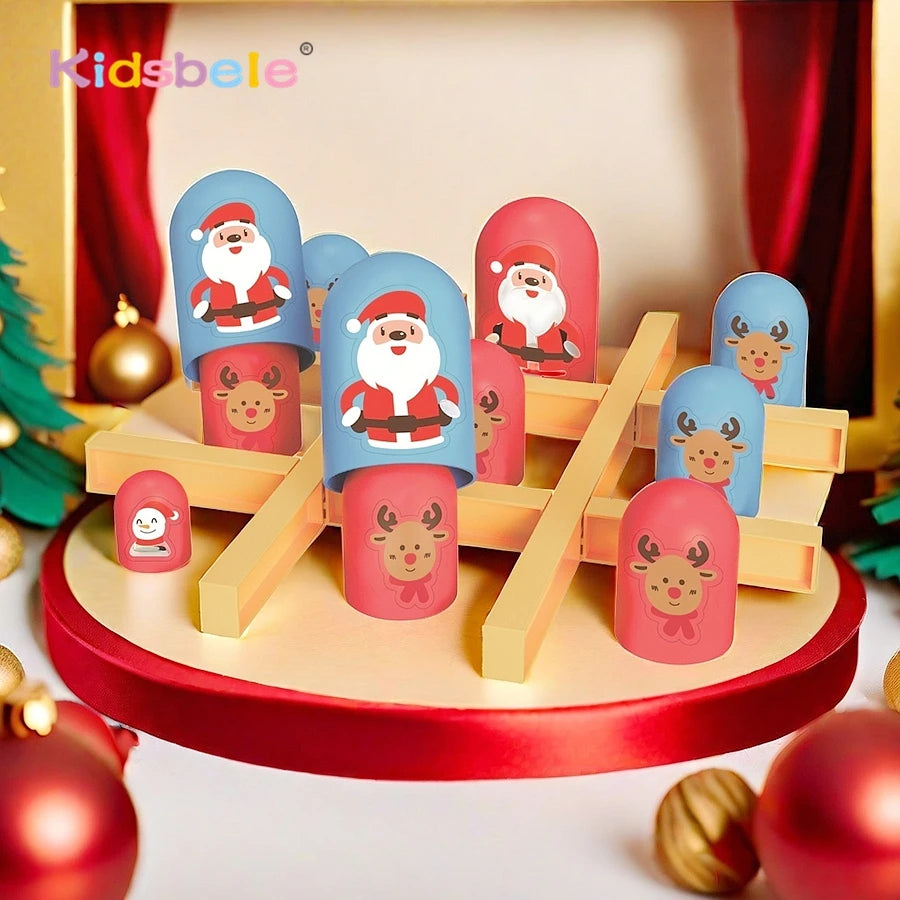 Table Board Toy Tic Tac Toe Big Eat Small Logical Thinking Training Game Parent-Child Interactive Family Game Kid Christmas Gift Ürün ana görseli