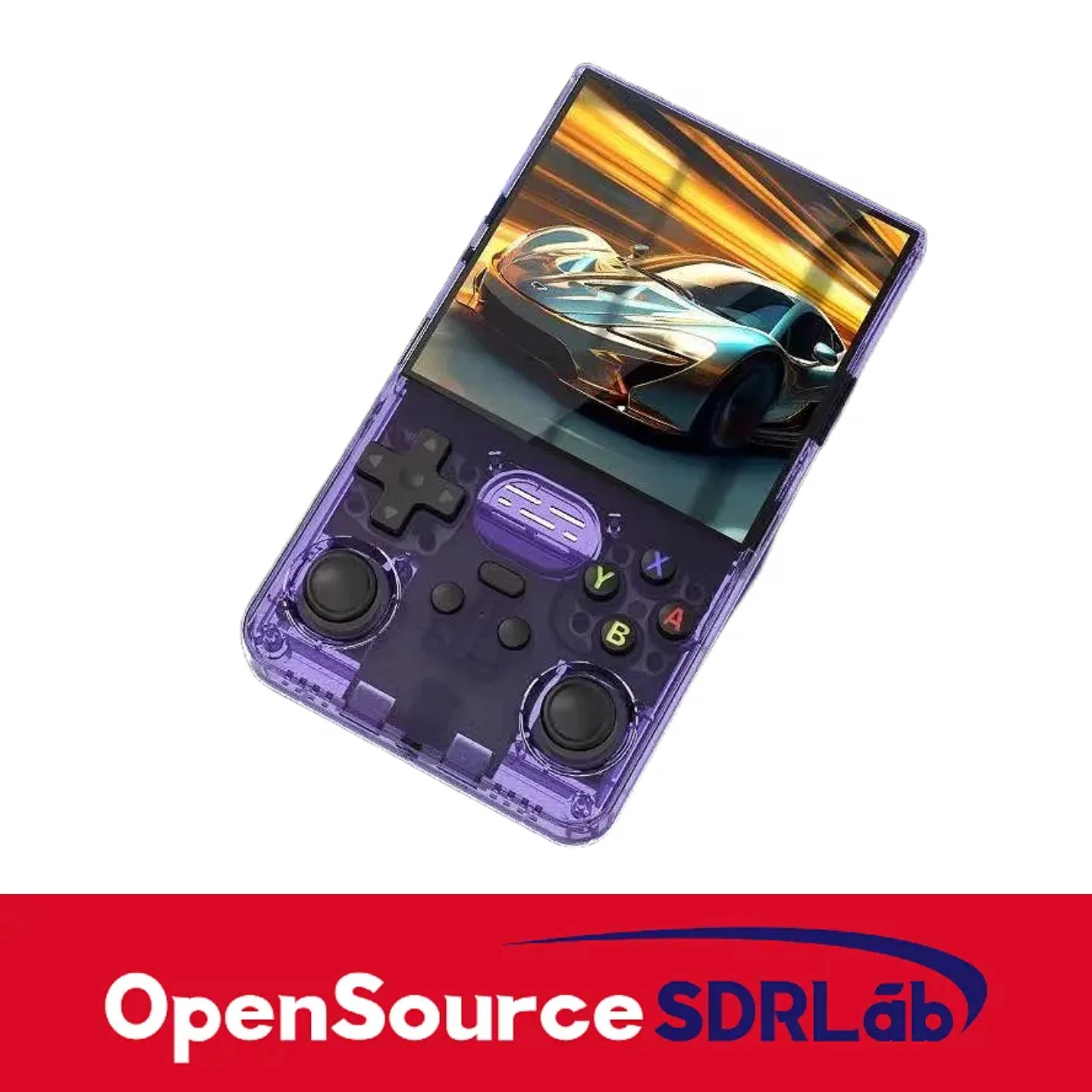 Open source handheld 4.1-inch high-definition large screen dual joystick 3D classic game R36S PSP game handheld