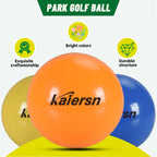 Kaiersn Colorful Park Golf Balls - 6cm/2.36in Durable Practice Balls for Outdoor Training, Kids & Adults (Multicolor Options)