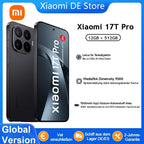 Xiaomi HyperOS Mobile Phone 6.83 "AMOLED Display Leica 5X Telephoto Lens 7000mAh (type) Silicon-carbon Battery Global Version Xiaomi 17T Pro Cellphone