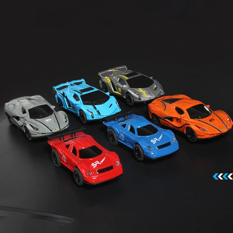 RC Railway Car1:43  Accessories Toy Electric Race Track Vehicle Double Battle Speedway Profissional Slot Car Circuit Racing Gift Ürün ana görseli