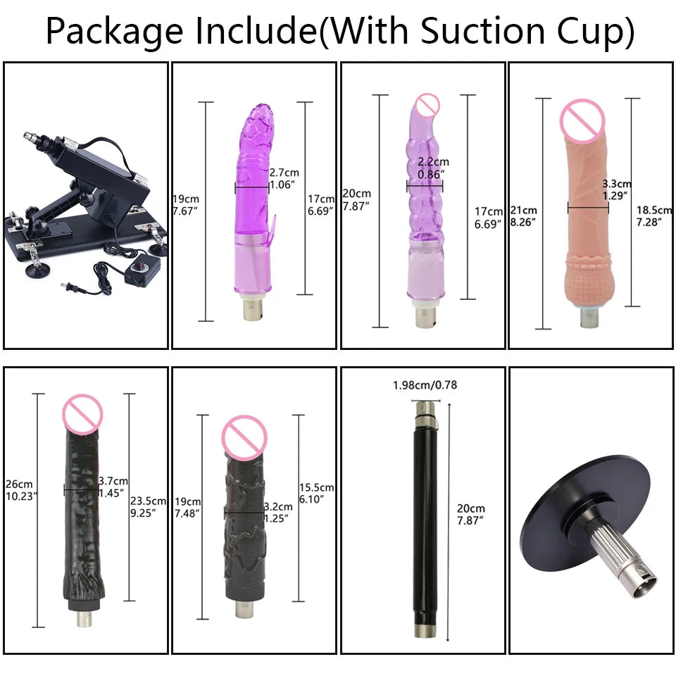 ROUGH BEAST Sex Machine for Women and Men with Dildo Attachment Automatic Masturbation Machine 3XLR Connector Sex Toys Products