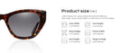 ZENOTTIC Polarized Sunglasses Women Cat-Eye: Trendy Cateye Sunglasses for Woman - Cute Sun Glasses UV400 Protection
