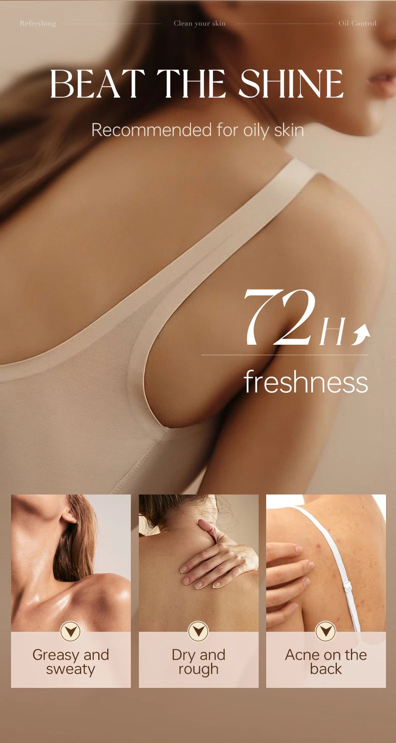 VETES 260ml Body Wash Tea Fragrance Shower Gel Oil Control Deeply Cleanses Keep Fragrance Take a Bath Balance Water and Oil