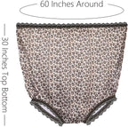 Granny Panties Gag Gifts for Women Funny Oversized Novelty Prank Underwear Christmas and Halloween Parties