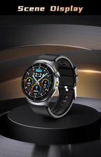 2026New AI-Diagnosis Care Smartwatch ECG+PPG Accurate Uric Acid Blood Pressure Body Fat Five organ Fitness Waterproof Smartwatch