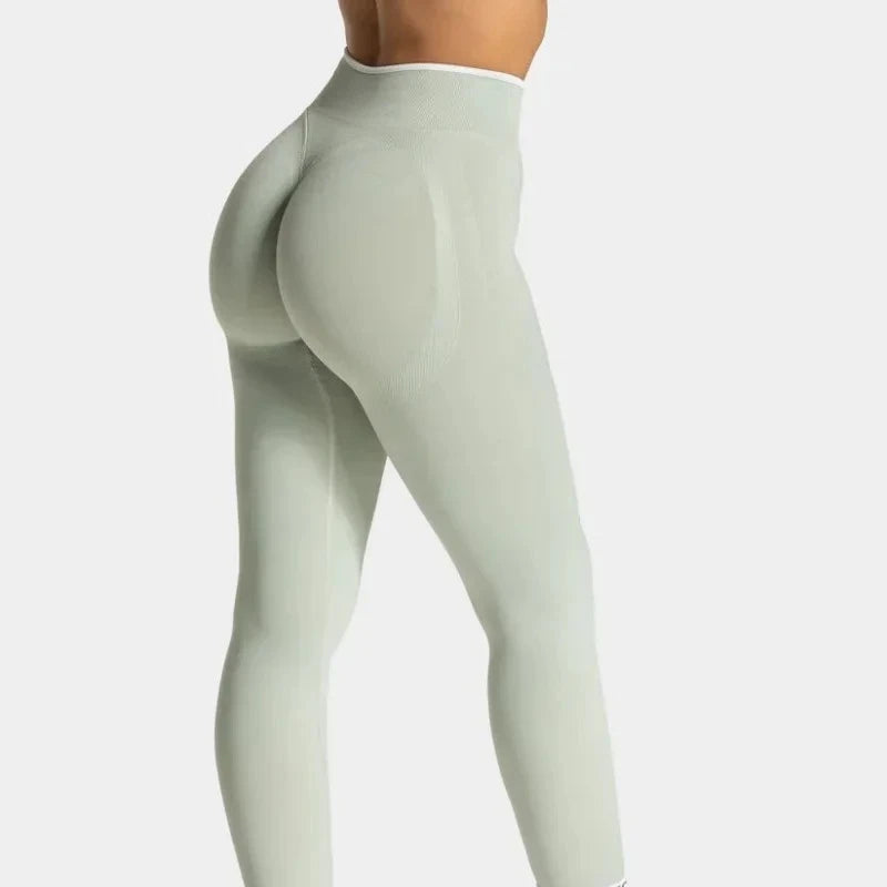 Hot Sale High Waist Seamless Scrunch Leggings for Women Yoga Pants Hip Lifting Running Gym Workout Tights Ignite Sculpt Series